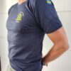 T-Shirt Marinblå Bomull - Bild 3